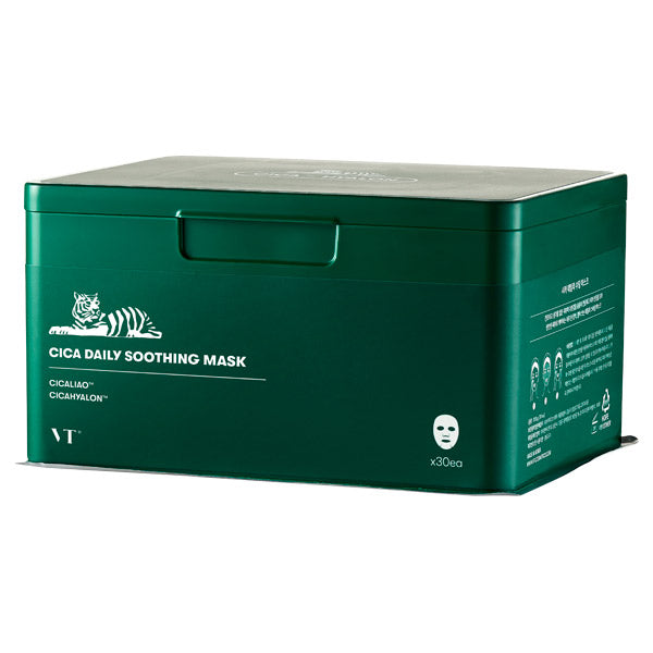 VT Cica Daily Soothing Mask, 30 sheets (350ml)