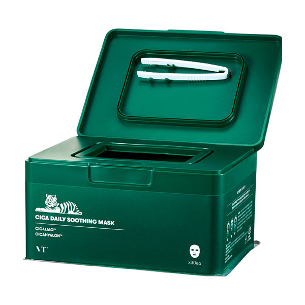 VT Cica Daily Soothing Mask, 30 sheets (350ml)