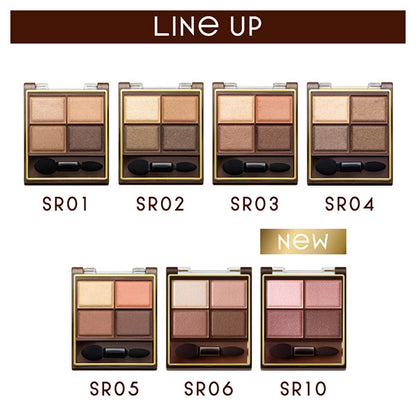 excel Skinny Rich Shadow, SR10 Peony Brown, 4.3g