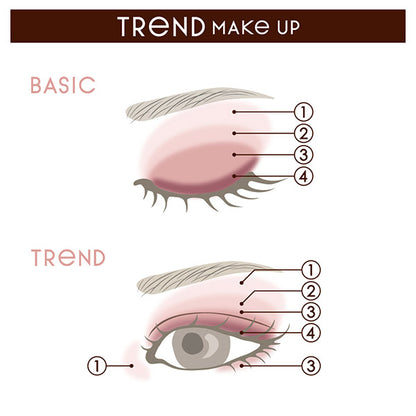 excel Skinny Rich Shadow, SR10 Peony Brown, 4.3g