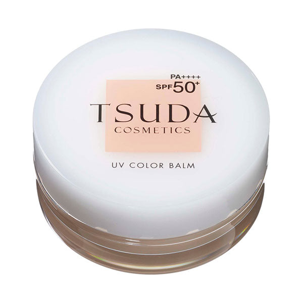 Tsuda Cosmetics UV Color Balm SPF50 (Natural Pink), 18g