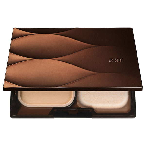 est Powder Foundation Silky Smooth, SPF22 PA+++, Beige Ocher 01, 9g