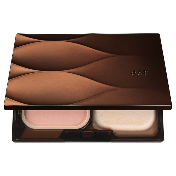 est Powder Foundation Silky Smooth, SPF22 PA+++, Pink Ochre 03, 9g