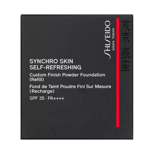 SHISEIDO Synchro Skin Self-Refreshing Custom Finish Powder Foundation Refill (220 Linen), 9.5g