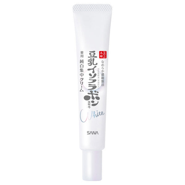 Nameraka Honpo Medicinal Whitening Spot Cream, 19g