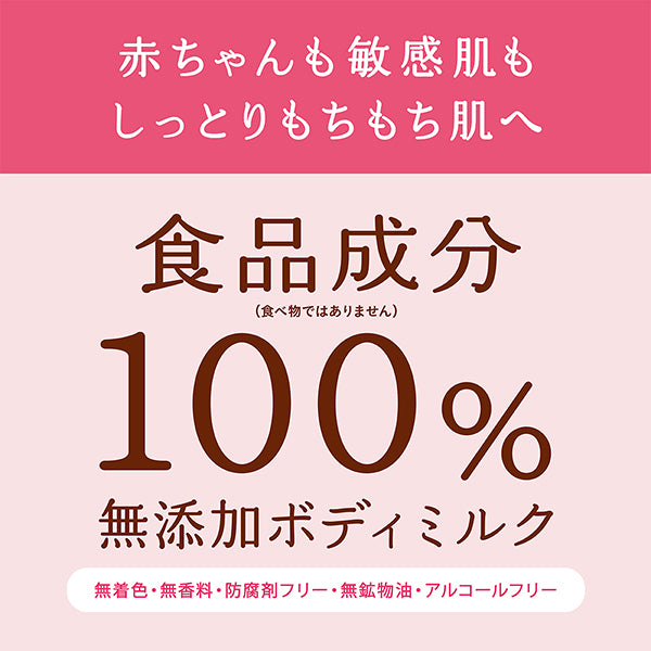 Body Milk S (unscented), 200g