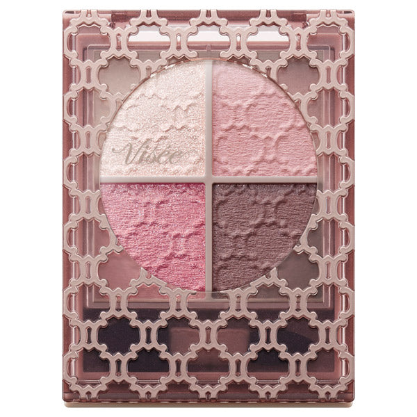 VISEE Riche Glossy Rich Eyes N, [PK-4] Mauve Pink, 4.5g