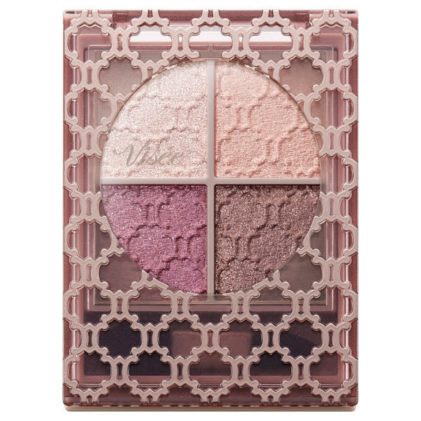 VISEE Riche Glossy Rich Eyes N, [PK-3] Burgundy, 4.5g