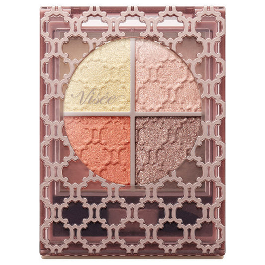 VISEE Riche Glossy Rich Eyes N, [OR-2] Brownish Orange, 4.5g