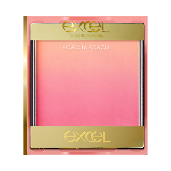 excel Auratic Brush, AB01 (Peach & Peach), 8g
