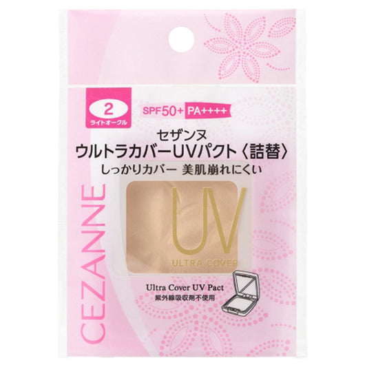 CEZANNE Ultra Cover UV Pact Refill (2 Light Ochre)