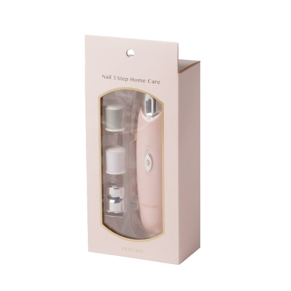 3-Step Nail Care at Home, Pink