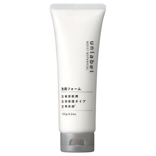 unlabel Moist Botanical Facial Cleanser, 120g