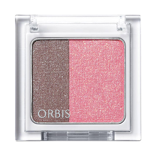 ORBIS Twin Gradient Eye Color, Sugar Storm Hare Invisible Gentle Pink, Fragrance-Free