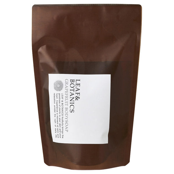 Leaf & Botanics Body Soap Grapefruit (Refill), 370ml