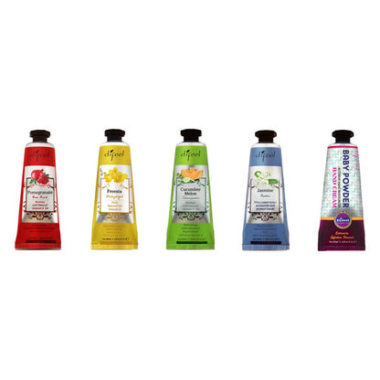 Difeel Family Set 51 Natural Hand Cream Luxury, 40g x 5