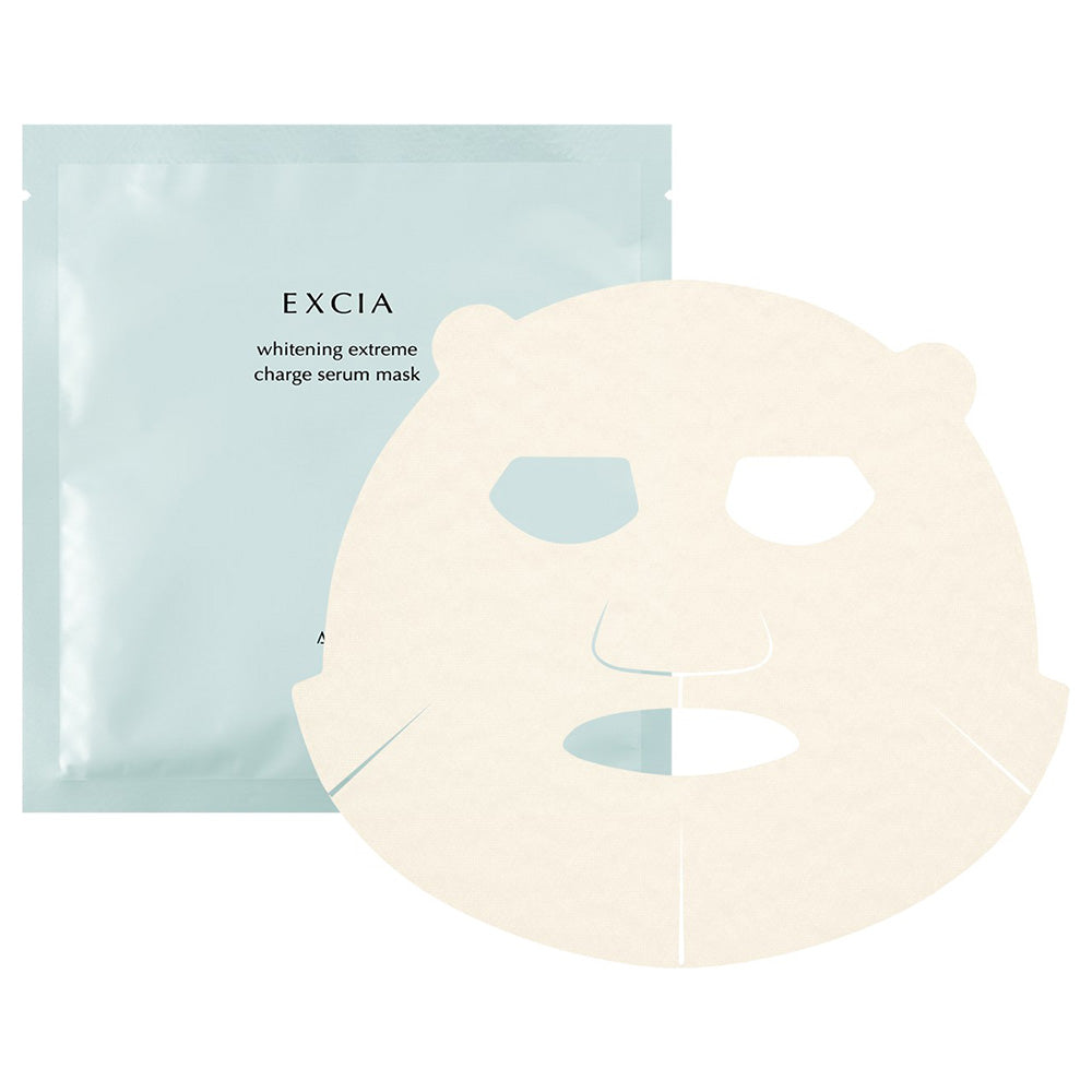 ALBION Excia AL Whitening Extreme Charge Serum Mask, 29ml×6