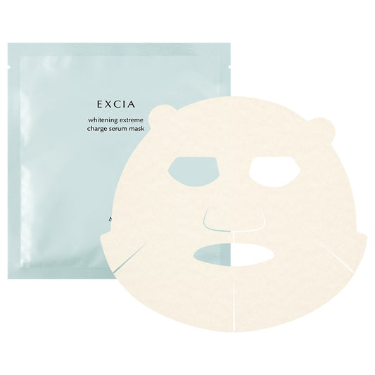 ALBION Excia AL Whitening Extreme Charge Serum Mask, 29ml×6