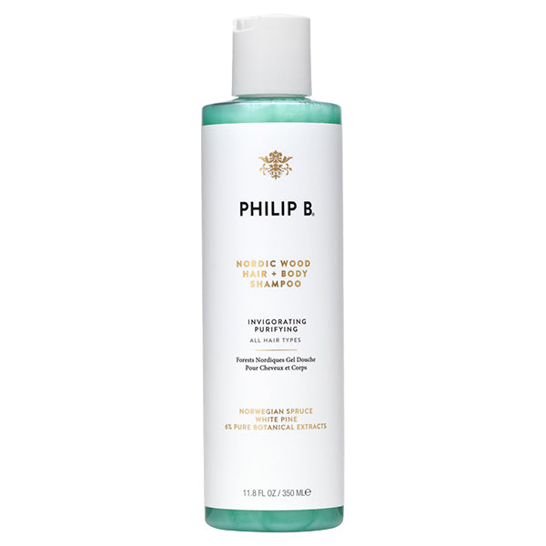 PHILIP B Nordic Wood Hair & Body Shampoo, 350ml