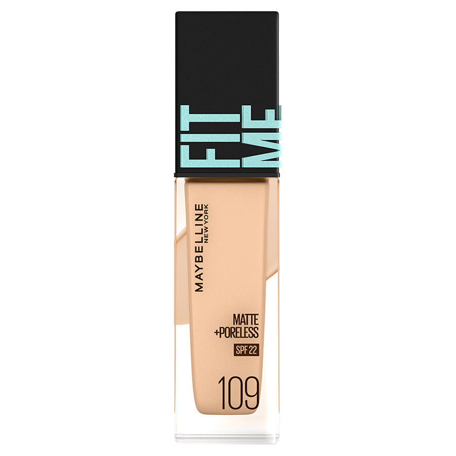 Maybelline New York Fit Me Liquid Foundation R SPF22 (109 Light Skin Tone)