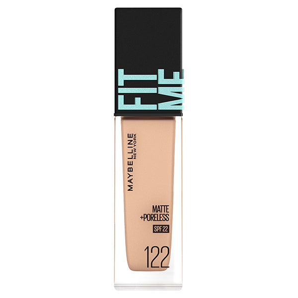 Fit Me Liquid Foundation R, SPF22, 122 Standard Skin Tone (Pink), 30ml