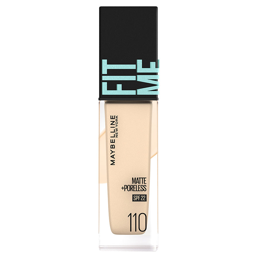 Maybelline New York Fit Me Liquid Foundation R SPF22 (110 Light Skin Tone)