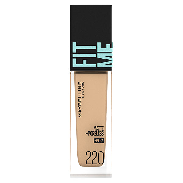 Fit Me Liquid Foundation R, SPF22, 220 Healthy Skin Tone (Yellowish), 30ml