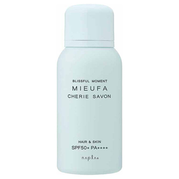MIEUFA Fragrance UV Spray SPF50+ PA++++, 80g (Cherie Savon)