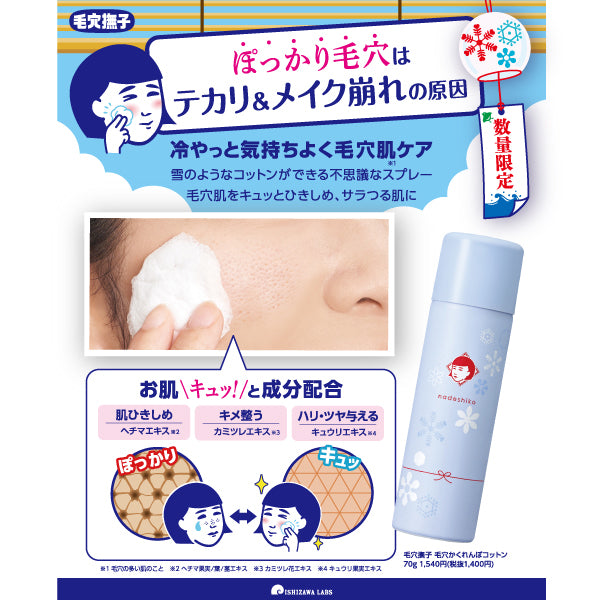 Keana Nadeshiko Pore-Hiding Cotton, 70g