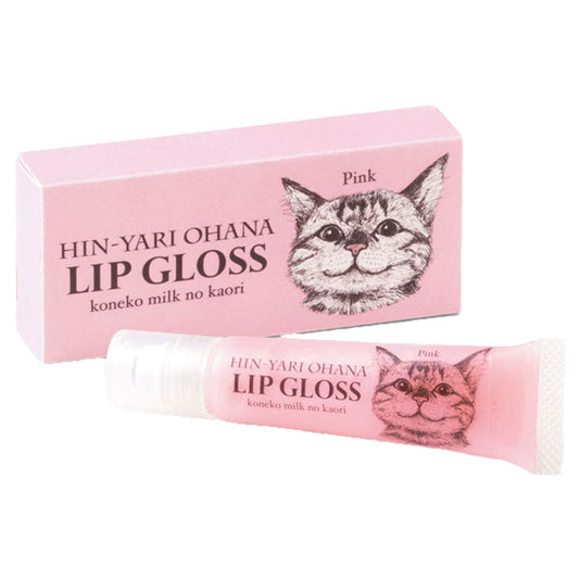 Cool Nose Lip Gloss: Feels like a Kiss on a Cat's Nose, Pink, 12g