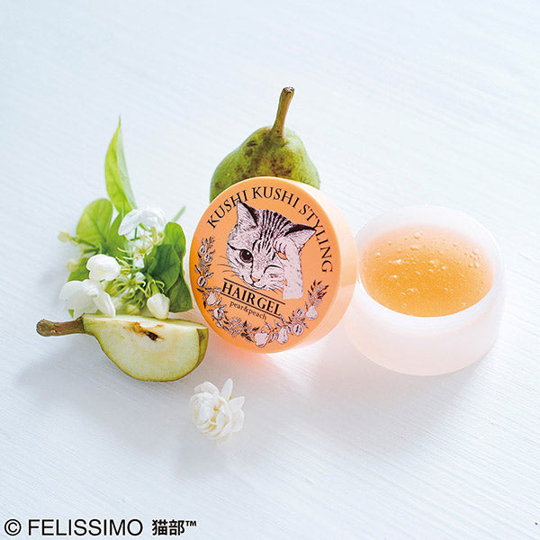 Comb Grooming 3D Styling Hair Gel (Pear & Peach Scent), Orange, 50g