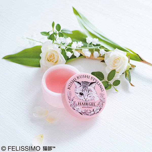 Felissimo Cat Club Comb Grooming 3D Styling Hair Gel, 50g (Pink)