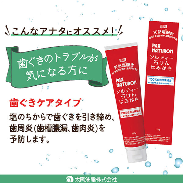 PAX NATURON Salty Soap Toothpaste (Hakka), 120g