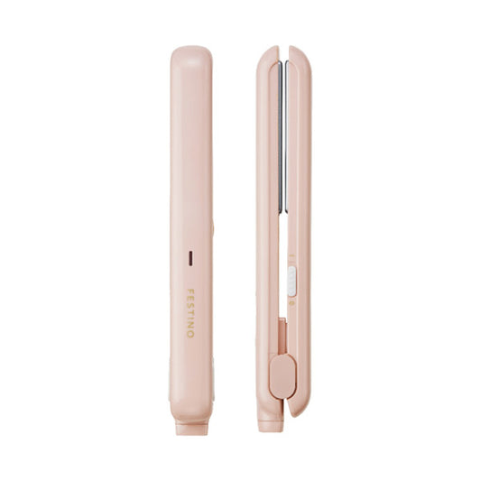 USB Styling Hair Iron, Pink, W18XD25XH165(mm)