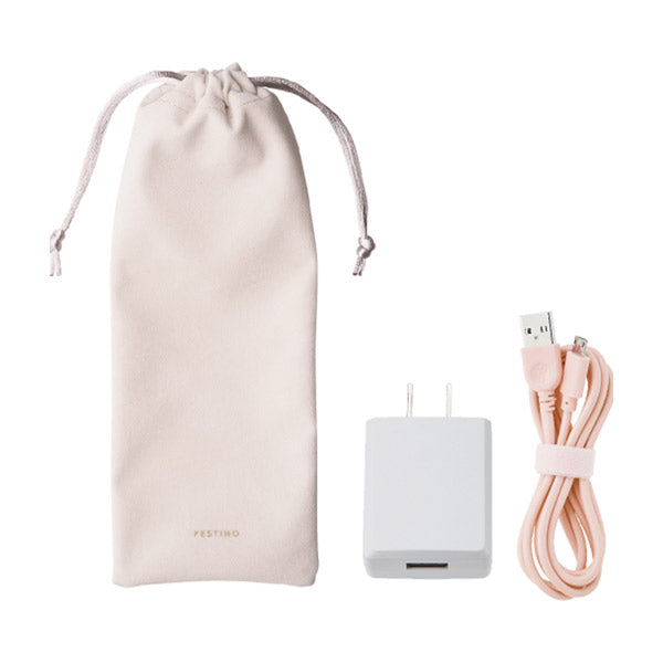 USB Styling Hair Iron, Pink, W18XD25XH165(mm)