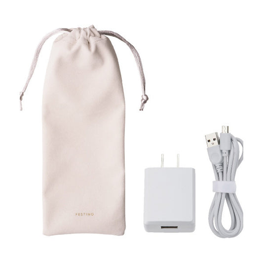 USB Styling Hair Iron, White, W18XD25XH165(mm)