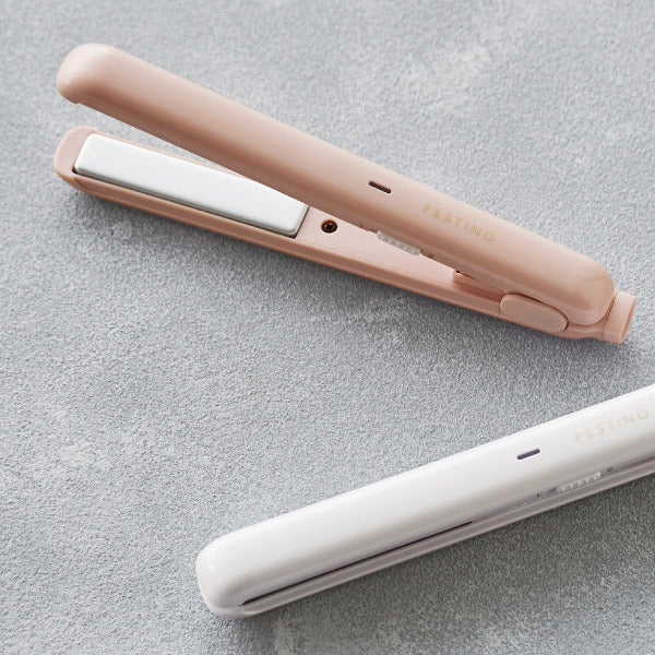USB Styling Hair Iron, White, W18XD25XH165(mm)