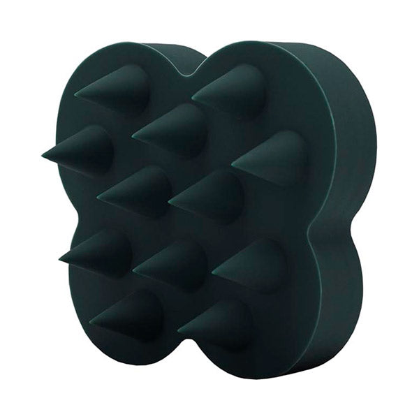 uka uka Scalp Brush KENZAN Barikata, Dark Green, 1 piece