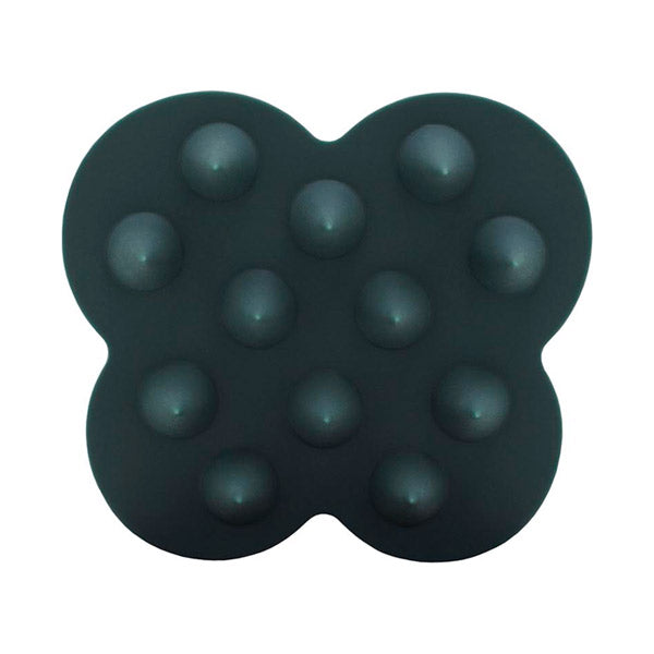 uka uka Scalp Brush KENZAN Barikata, Dark Green, 1 piece