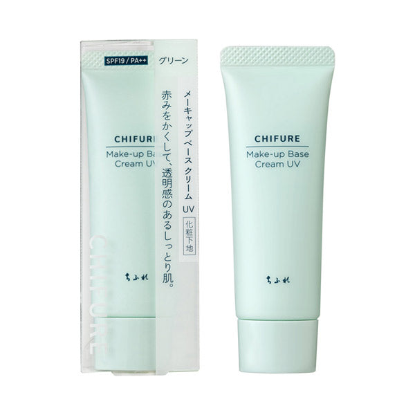 Chifure Makeup Base Cream UV, SPF19 PA++, Green, 30g