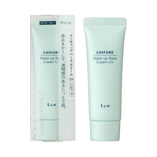 Chifure Makeup Base Cream UV, SPF19 PA++, Green, 30g