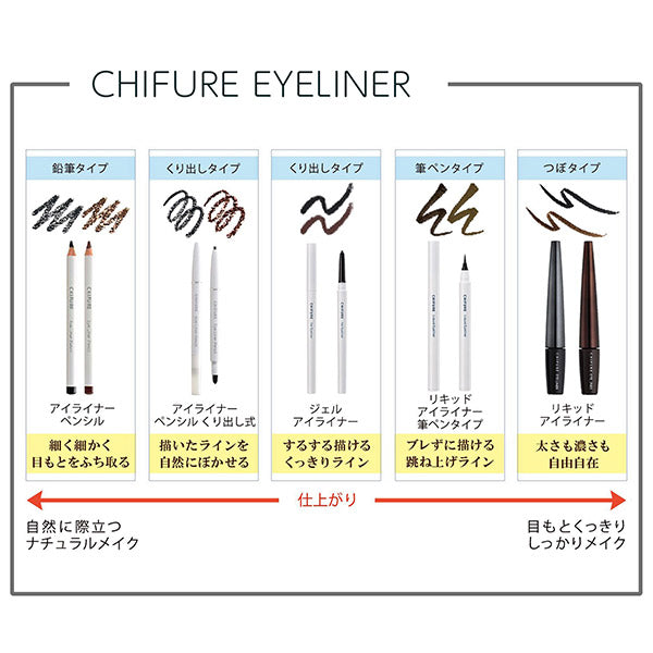 Chifure Eyeliner Pencil, 22 Brown
