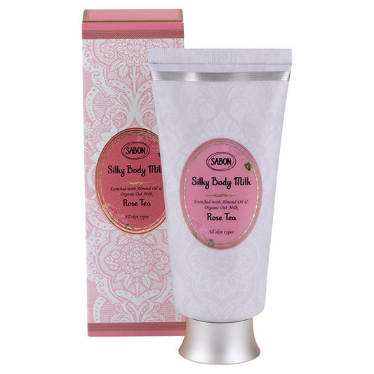 SABON Silky Body Milk Rose Tea, 200ml, Rose Tea