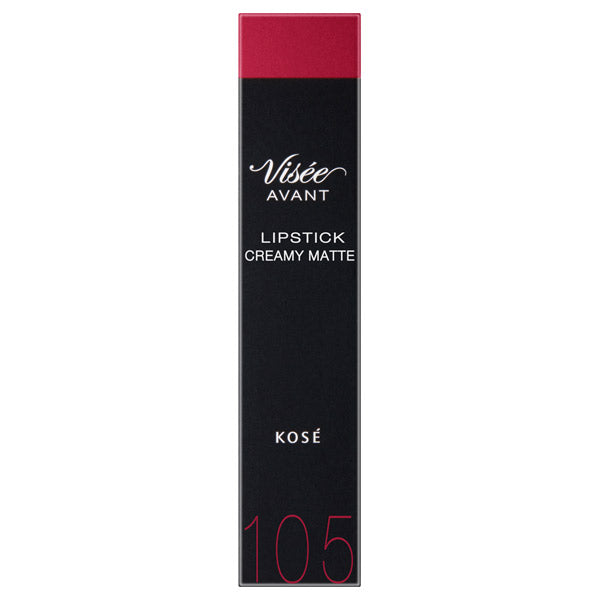 VISE AVANT Lipstick Creamy Matte, [105] THE ROSE, 3.5g