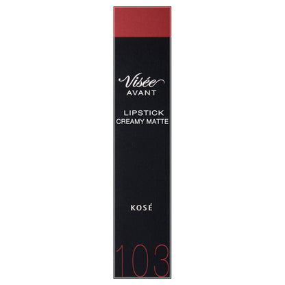Visee Avant Lipstick Creamy Matte, [103] Fall, 3.5g