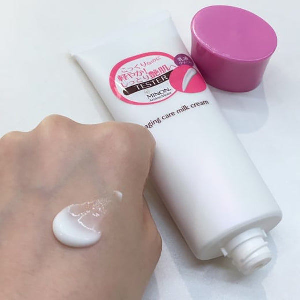 MINON Amino Moist Aging Care Milk Cream, 100g, Fragrance-free