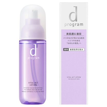 dProgram Vitalact Lotion MB, Moist and rich texture