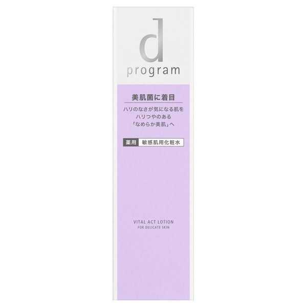 dProgram Vitalact Lotion MB, Moist and rich texture