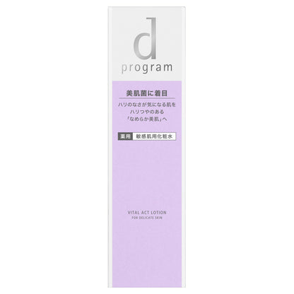 dProgram Vitalact Lotion MB, Moist and rich texture