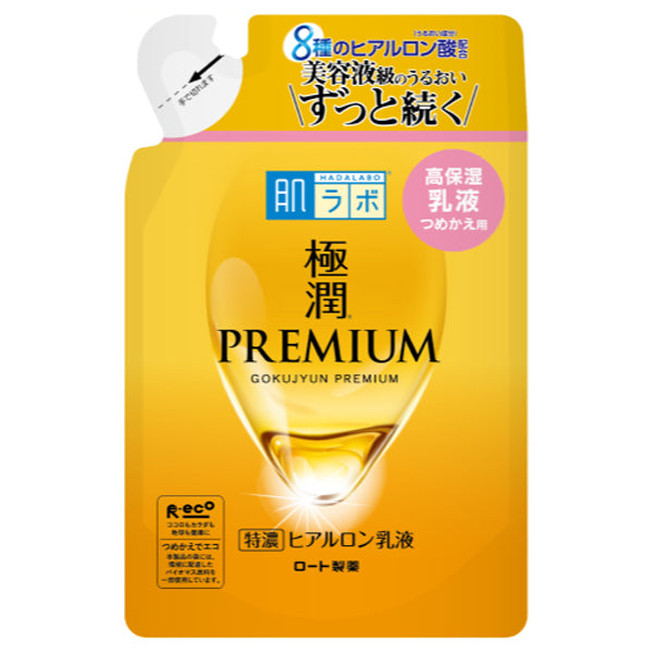 Hada Labo Gokujyun Premium Hyaluronic Lotion Refill, 140g